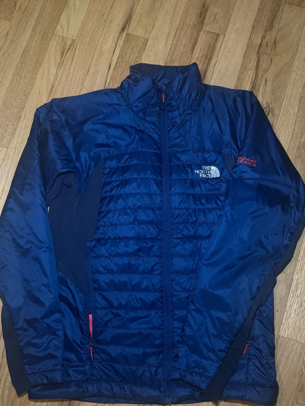 The North Face Men’s Blue Summit Series Insulated Puffer Jacket